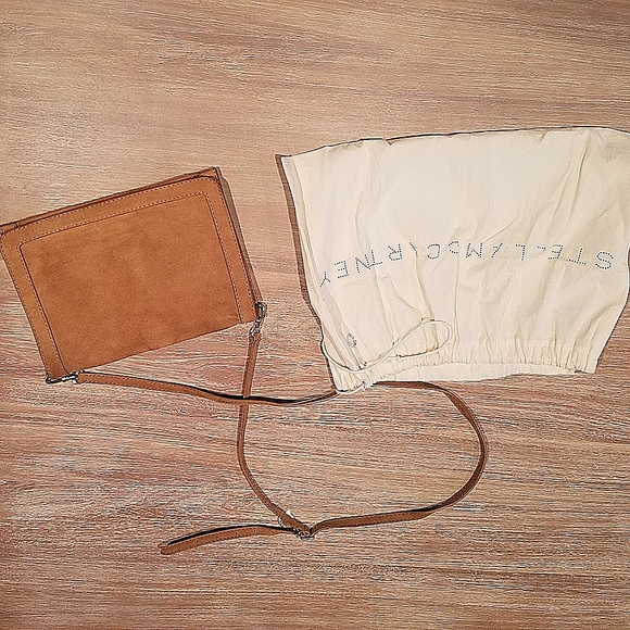 Stella McCartney Handbags - Stella McCartney faux suede crossbody purse